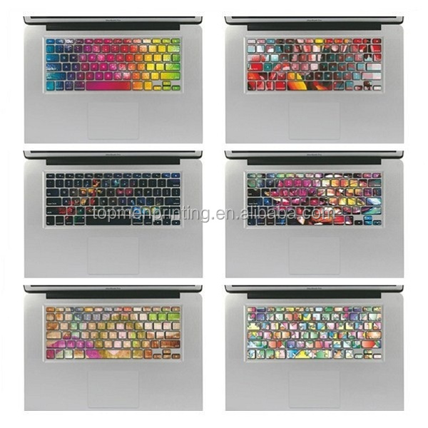 装飾的なキーボードステッカー、 最新のカラフルなラップトップのキーボードステッカー問屋・仕入れ・卸・卸売り