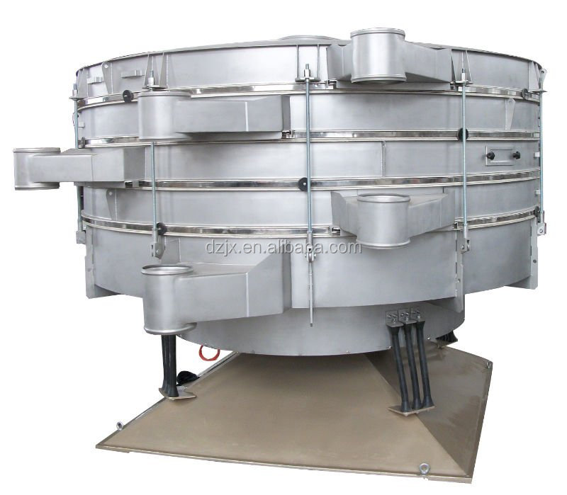 dust sieve analyzer rotary tumbler screen for corn starch