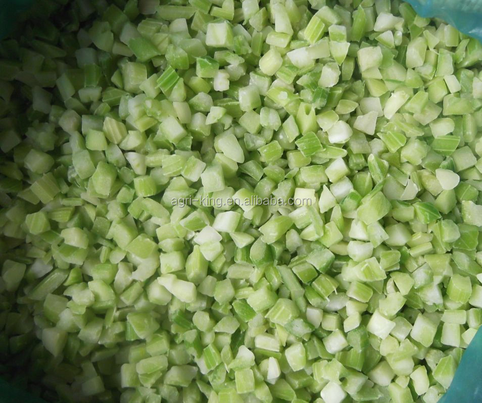 frozen celery dice