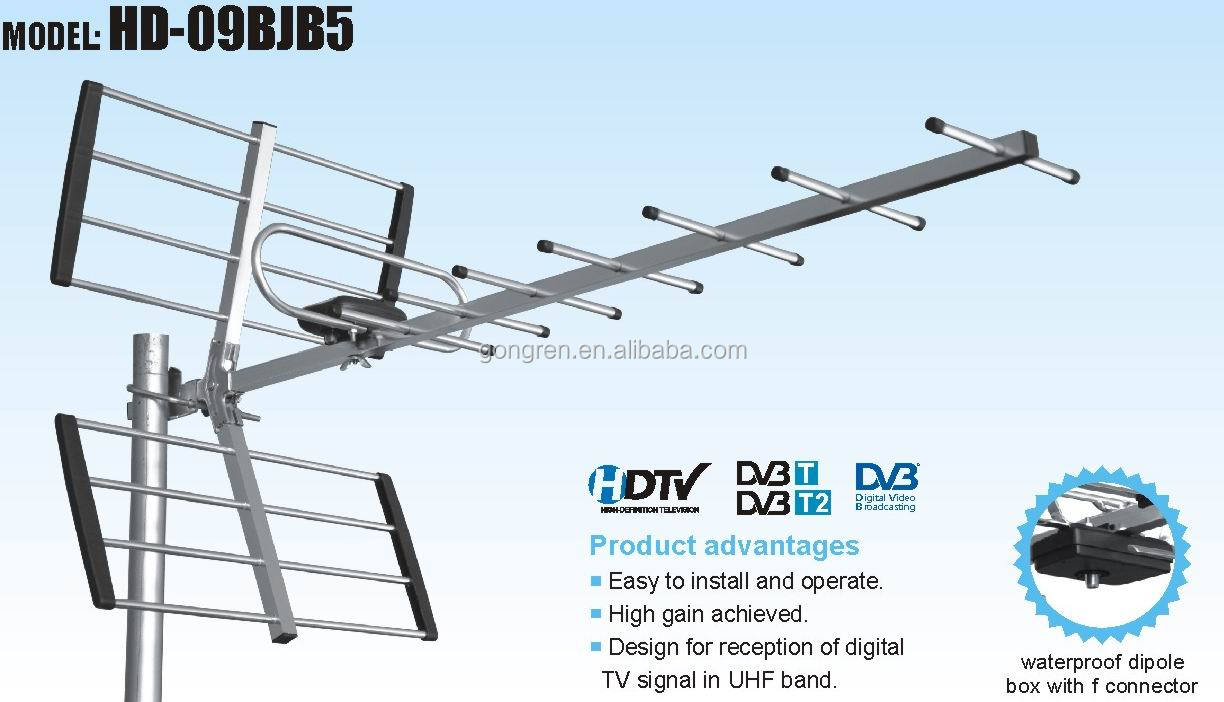 DVB-T2 digital television antenna 43 DVB-T2 digital television antenna 33