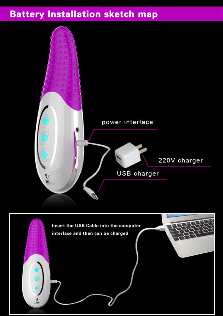 usb充電式振動機能6舌状vibrtaing弾丸バイブレーター女性のための問屋・仕入れ・卸・卸売り