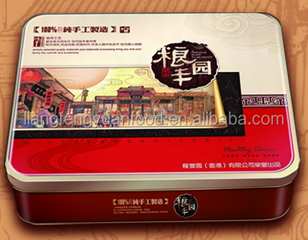 superior lotus paste with 2 yolks gift package mooncake