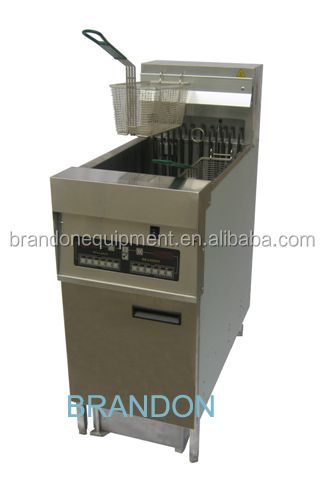 Brandon electrical fryer with oil filter can fry up 36 kg of french fries per hour