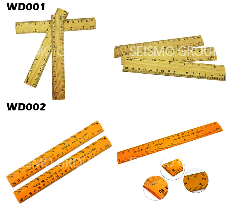 折り畳み式の木2014年熱い販売のカスタム木製定規定規さ30cm8インチ木製定規問屋・仕入れ・卸・卸売り
