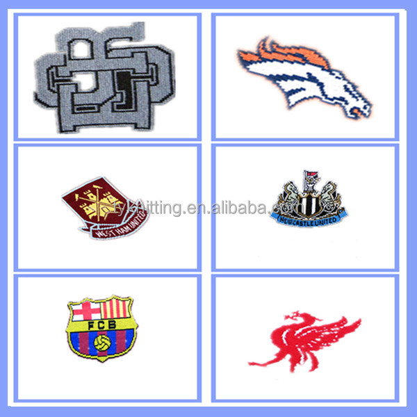 ファッションニットアクリルサッカーファンのスカーフ問屋・仕入れ・卸・卸売り