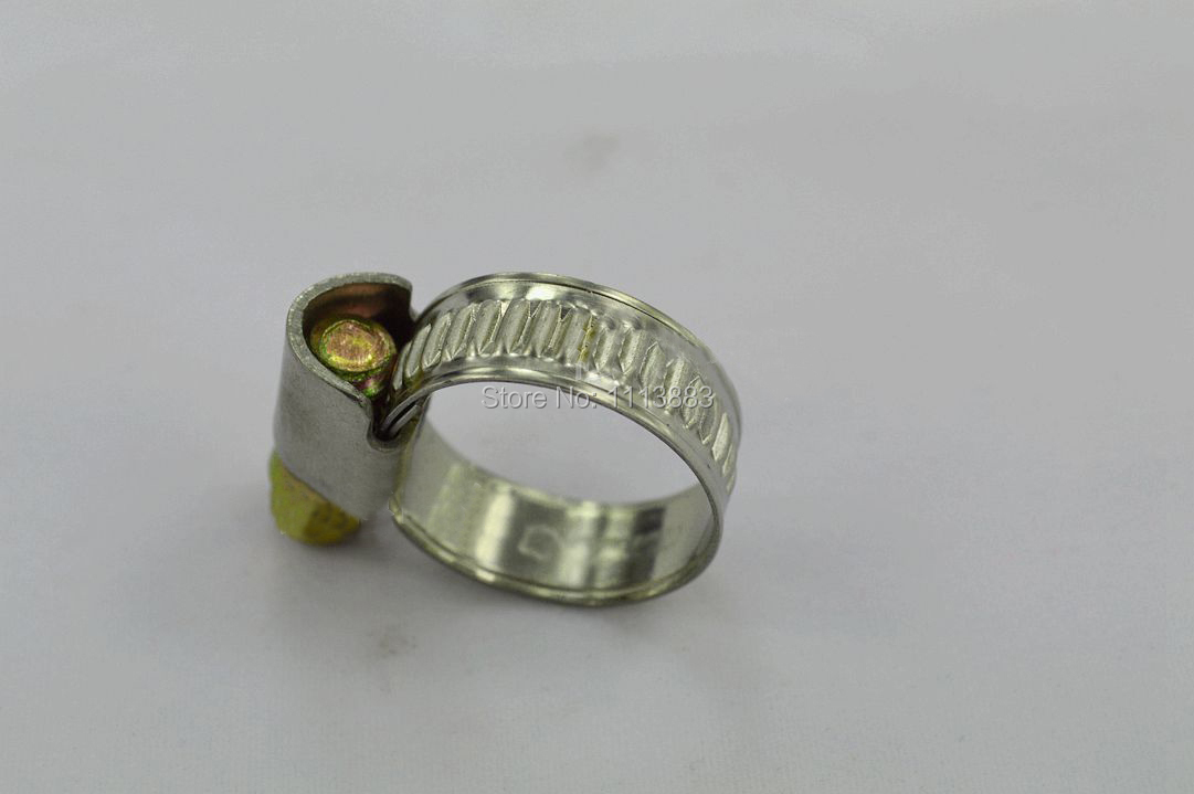 Description Picture 5 of item9mm German style W2 stainless steel adjustable hose clips(19-29mm)