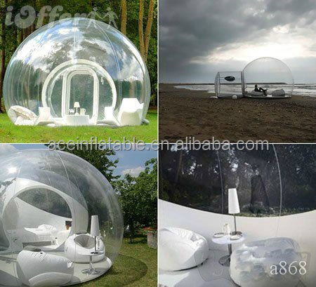 Inflatable Transparent/ Clear Dome Tent