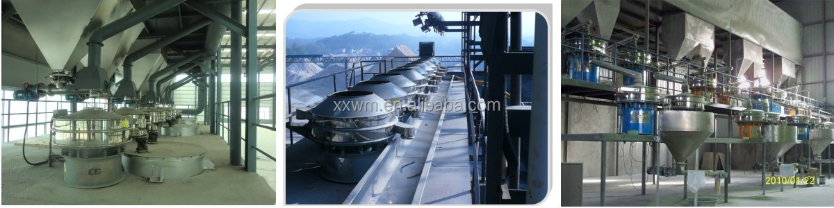 Rotary Vibrating Cocoa Powder Sieve Separator Equipment