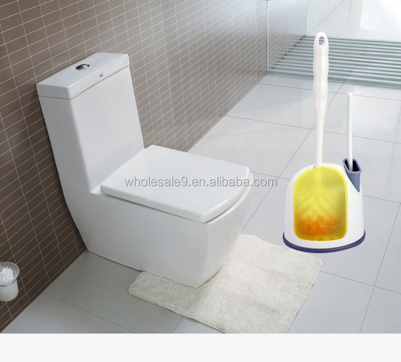 トイレブラシ、 プラスチック製のトイレブラシホルダー付セット仕入れ・メーカー・工場