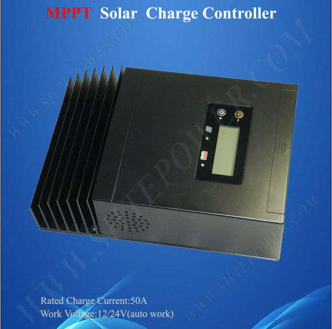 50a12v24vmpptソーラーチャージコントローラー、 ソーラーパネルバッテリー充電コントローラレギュレータ問屋・仕入れ・卸・卸売り
