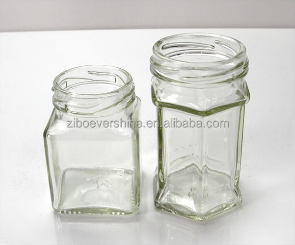 正方形の透明なガラスコショウ100mlペットスパイスの瓶問屋・仕入れ・卸・卸売り