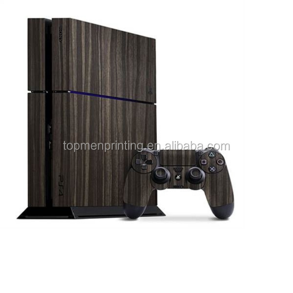 ダークブラウンを絞り込むps4木材のパターンのためのビニールのステッカーのステッカー問屋・仕入れ・卸・卸売り