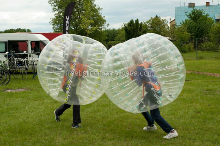 Top sale jump inflatable bubble football, loopy balls