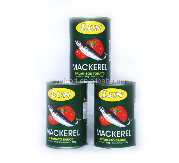 2014 Canned Mackerel in Tomato Sauce from China