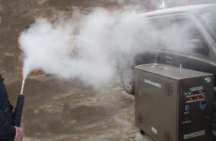 ノーボイラーceデュアル2014年ピストル15バールwashmobileモバイル蒸気車の洗車問屋・仕入れ・卸・卸売り