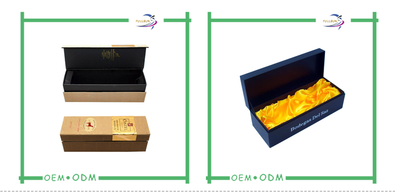 beauful customized dry red wine box