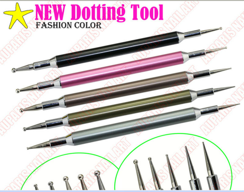 10. Nail Art Dotting Tool with Marbleizing Tool - wide 8