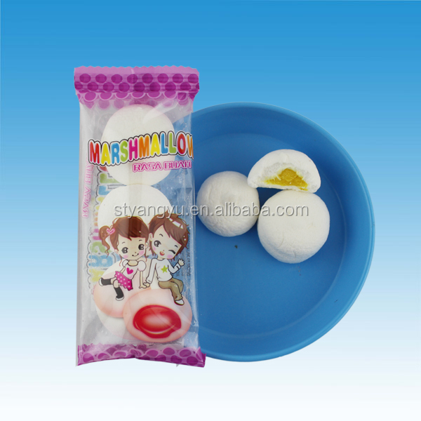 marshmallow candy with filling