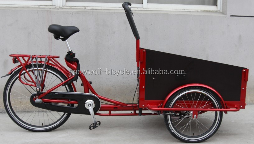 three wheel tricycle street vendor cargo bike