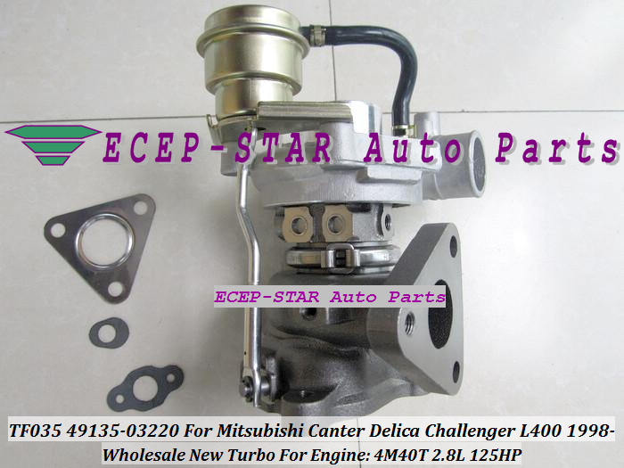 TF035 49135-03220 Turbocharger For MITSUBISHI Canter Delica L400 1998- 4M40 2.8L 125HP (1)