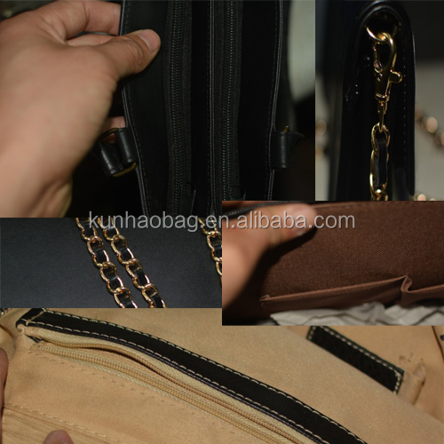 2014年kunhaoファクトリーカスタムハンドバッグpuレザーファッション女性用財布問屋・仕入れ・卸・卸売り