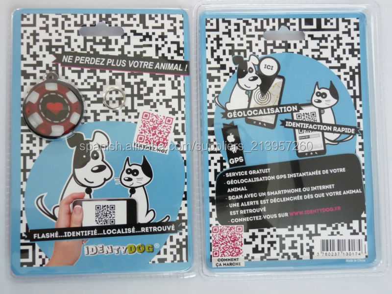 金属の荷物のQR IDのペットのタグ問屋・仕入れ・卸・卸売り