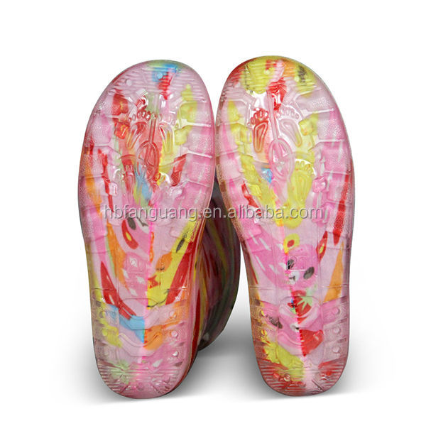 ファッションスタイルの子供の子供のレインブーツpvcレインブーツ問屋・仕入れ・卸・卸売り