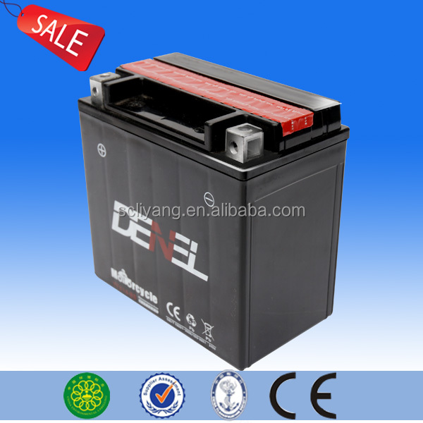 高品質密閉mfオートバイバッテリーytx14- bs( 12v14ah) 容量と価格蓄電池モトパーツ問屋・仕入れ・卸・卸売り