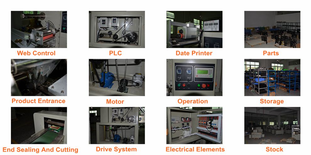 High Speed Automatic Candy, Chocolate Bar Packing Machine KDS-350D