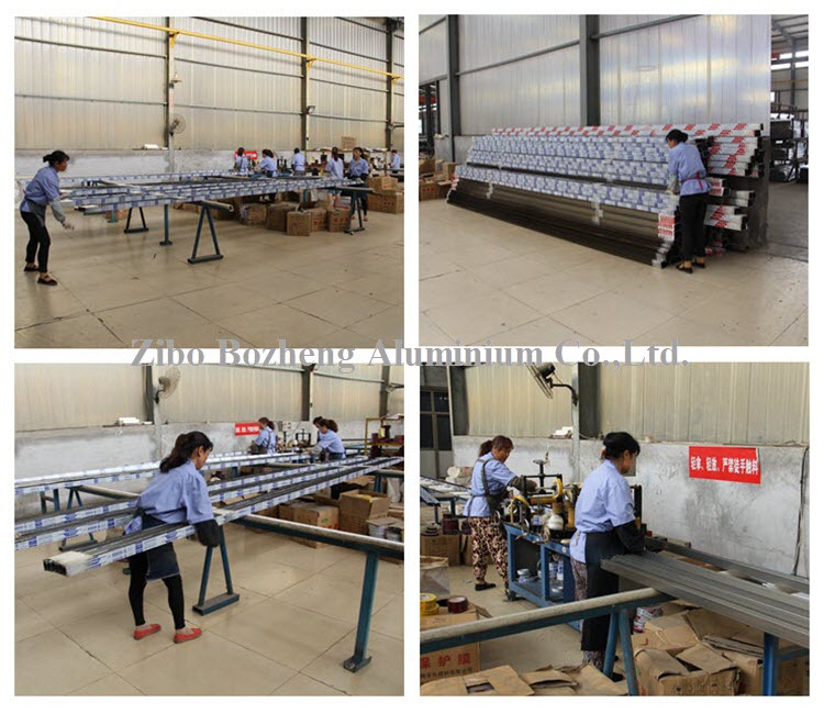 factory price high quality champagne electrophoresis aluminium extrusion profile