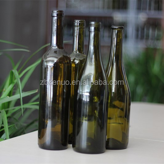low price 750ml empty glass champagne bottles
