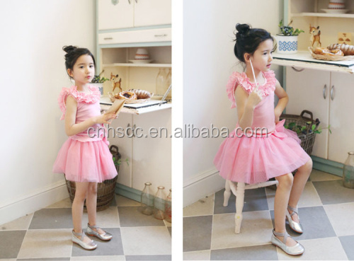バレエチュチュの新しい棚子供の女の子の夏の甘いピンクチュチュバレエダンスドレス問屋・仕入れ・卸・卸売り