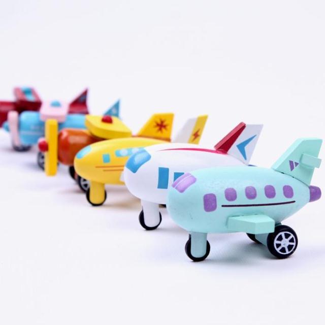 wooden plane toy