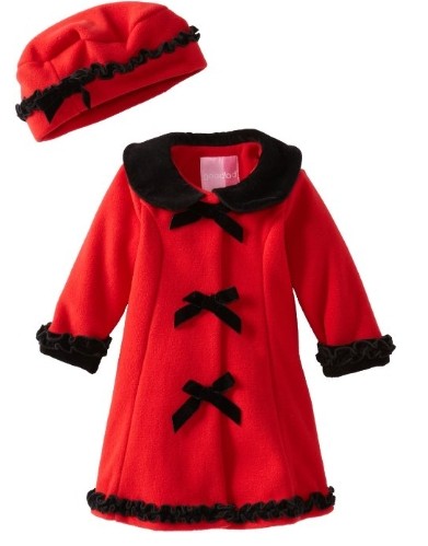 カスタム子供の女の子の綿100％フリースコート/良質の冬のコート卸売問屋・仕入れ・卸・卸売り