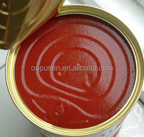 Red Natural Tomato Paste in Tin