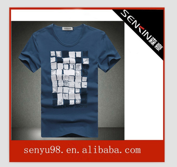 スタイリッシュ2014年メンズファッションtシャツの男性のtシャツ綿100％tシャツ問屋・仕入れ・卸・卸売り