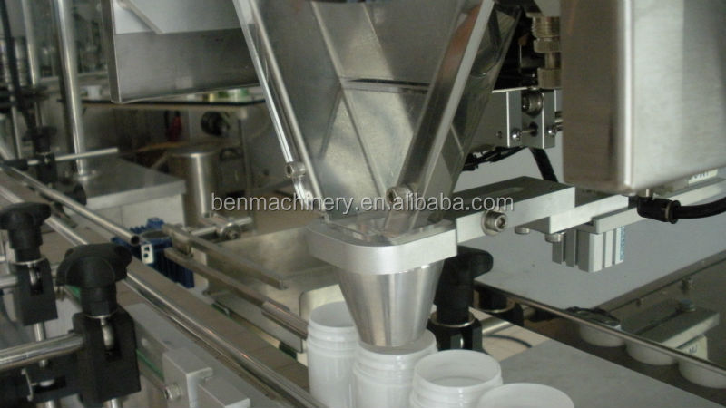 Chewing Gums Filling Capping Labeling Production Line
