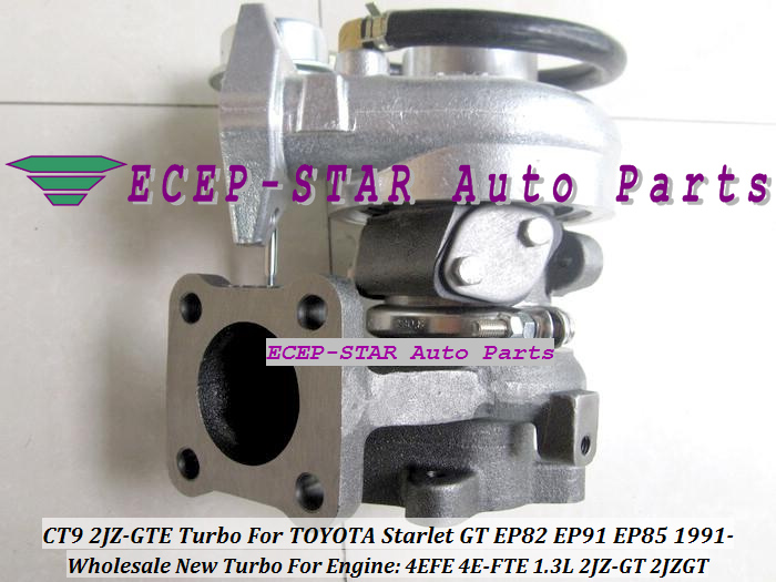 TURBO CT9 2JZ-GTE Turbo Turbine Turbocharger For TOYOTA Starlet GT EP82 EP85 EP91 1991- 4EFE 4E-FTE 1.3L 2JZ-GT 2JZGT (3)