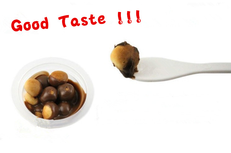 High-capacity Chocolate Cup with Biscuit