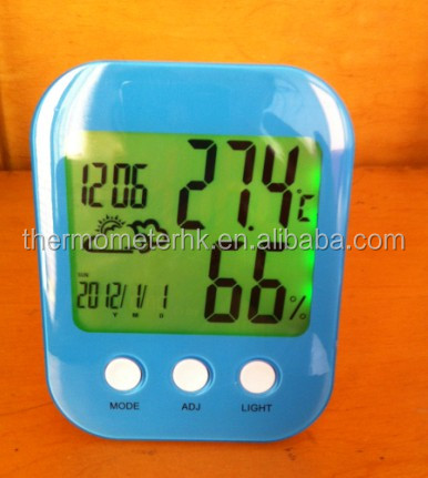 /温度計湿度計lcdデジタルディスプレイウェザーステーション問屋・仕入れ・卸・卸売り