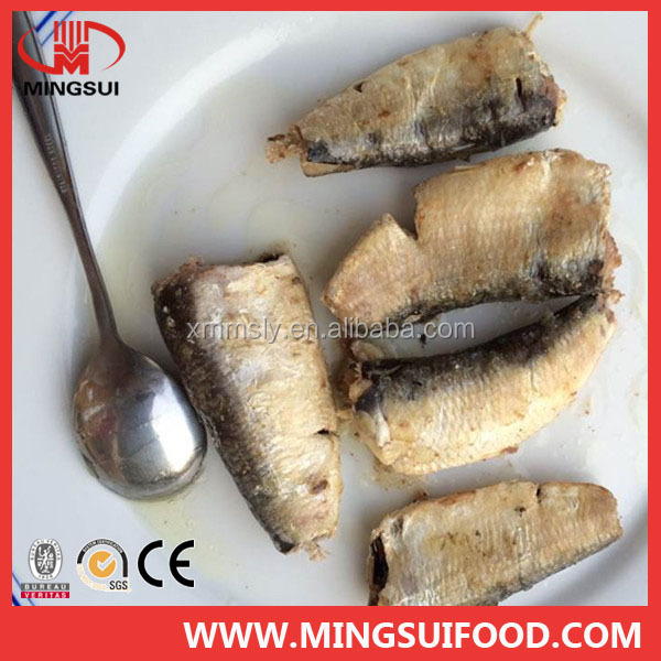 High quality and competitive price Canned sardine in oil 425g