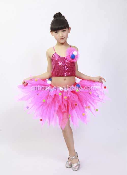 卸売子供女の子ラテンダンスのドレスの女の子カラフルなスパンコールダンスドレス問屋・仕入れ・卸・卸売り