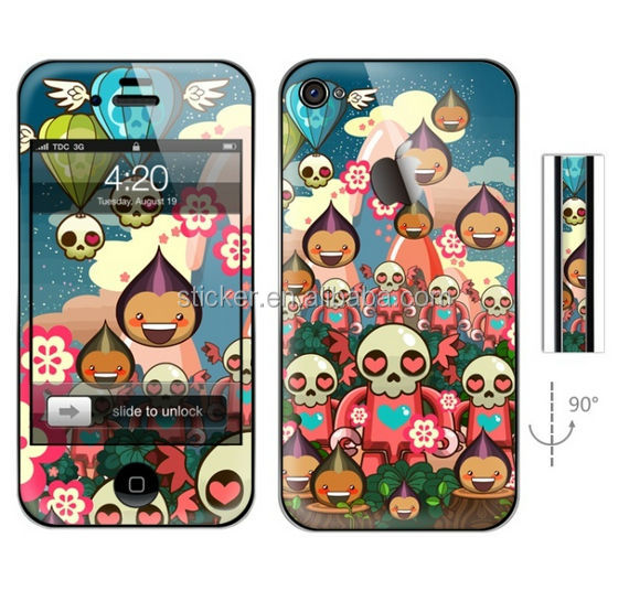 フルカバー漫画の設計の携帯電話のステッカーiphone4/5wf-l003皮のステッカー問屋・仕入れ・卸・卸売り