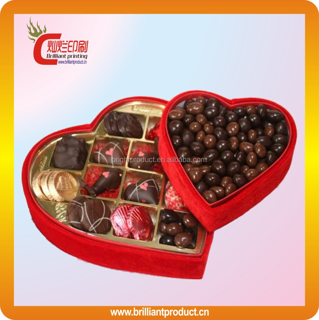 Fancy customized empty chocolate box packaging wholesale luxury chocolate cake box with custom logo printed