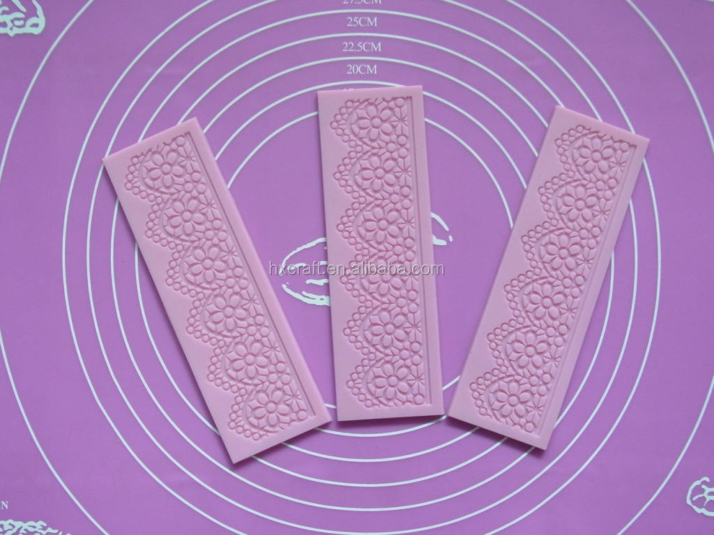 Classics Lace Shaped Silicone Mold Mould Fondant Cake Decorating Baking Tool