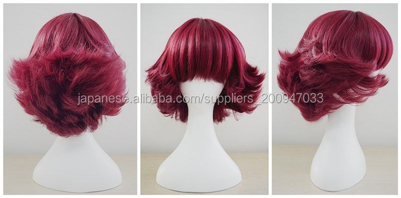 耐熱コスプレウィッグ cosplay wig キャラウィッグ 外ハネショートSW33問屋・仕入れ・卸・卸売り
