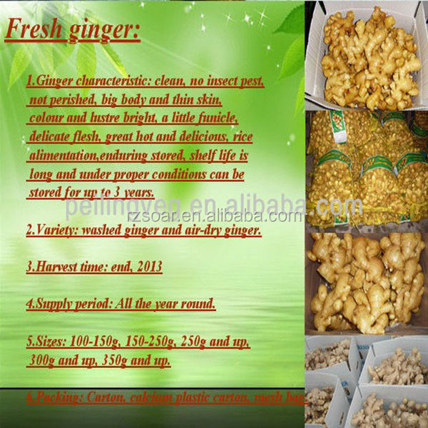 chinese air-drying ginger