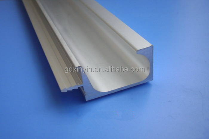 G de mango en forma de aleación de aluminio perfiles para los ... Molduras de aluminio para muebles