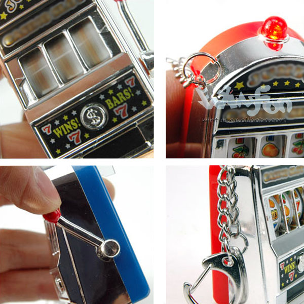 最高の贈り物電子2014年おもちゃミニジャックポット創造的なキーチェーンマシン問屋・仕入れ・卸・卸売り