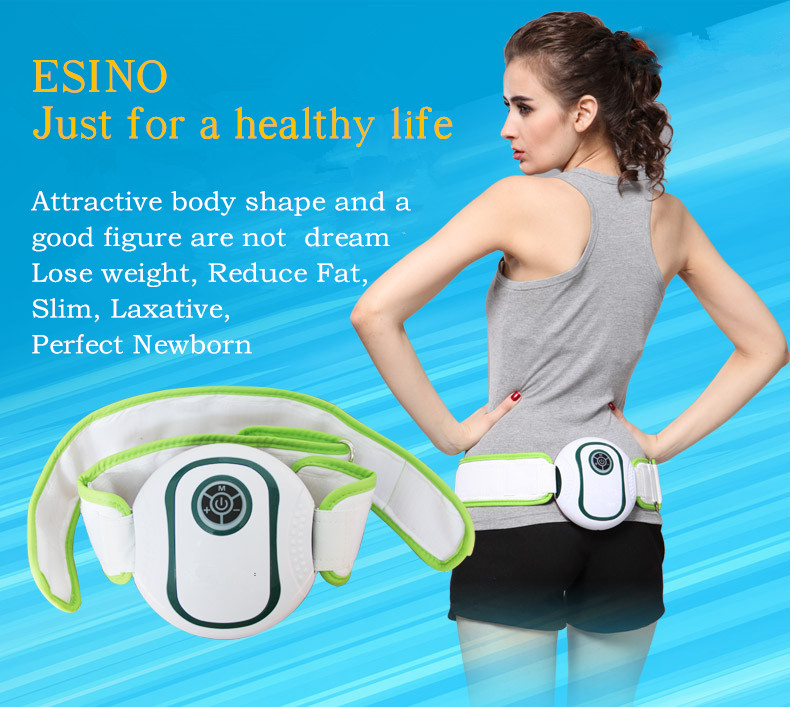 Esino2014年新製品電気痩身ボディを振動マッサージャーメーカー/ミニマッサージベルトを細くテレビで見られるように問屋・仕入れ・卸・卸売り